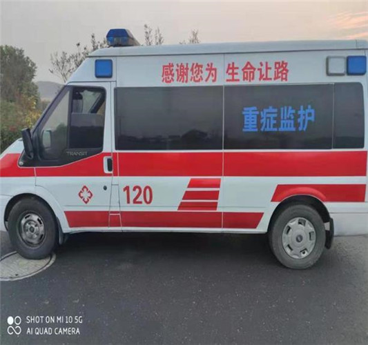 惠农救护车出租服务案例3